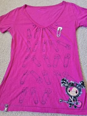 Y2K TOKIDOKI Tee Womens Size Small